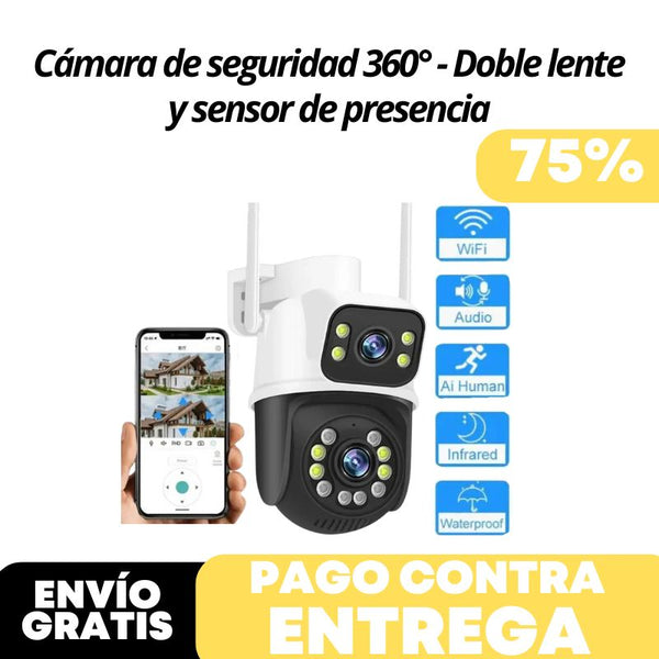 Cámara de seguridad 360°