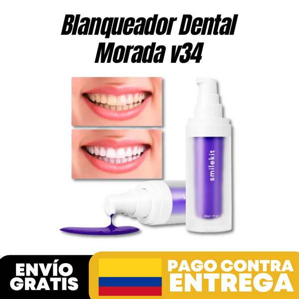 Blanqueador Dental Morada v34