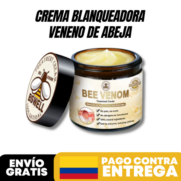 CREMA BLANQUEADORA - VENENO DE ABEJA