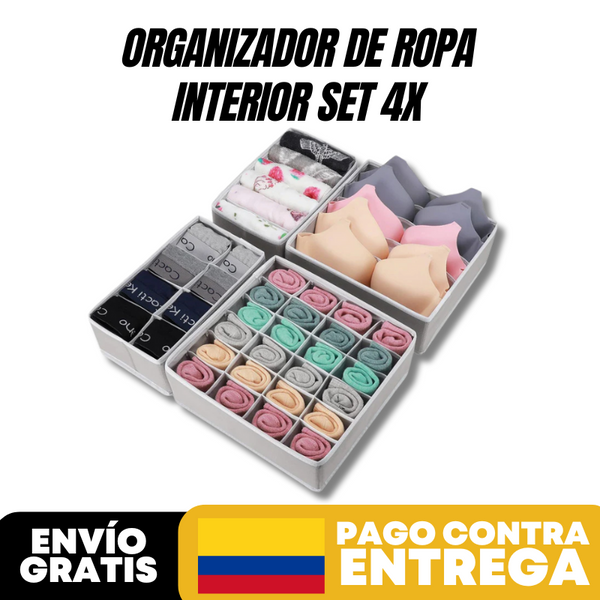 Organizador Ropa Interior 8 Puestos Gr